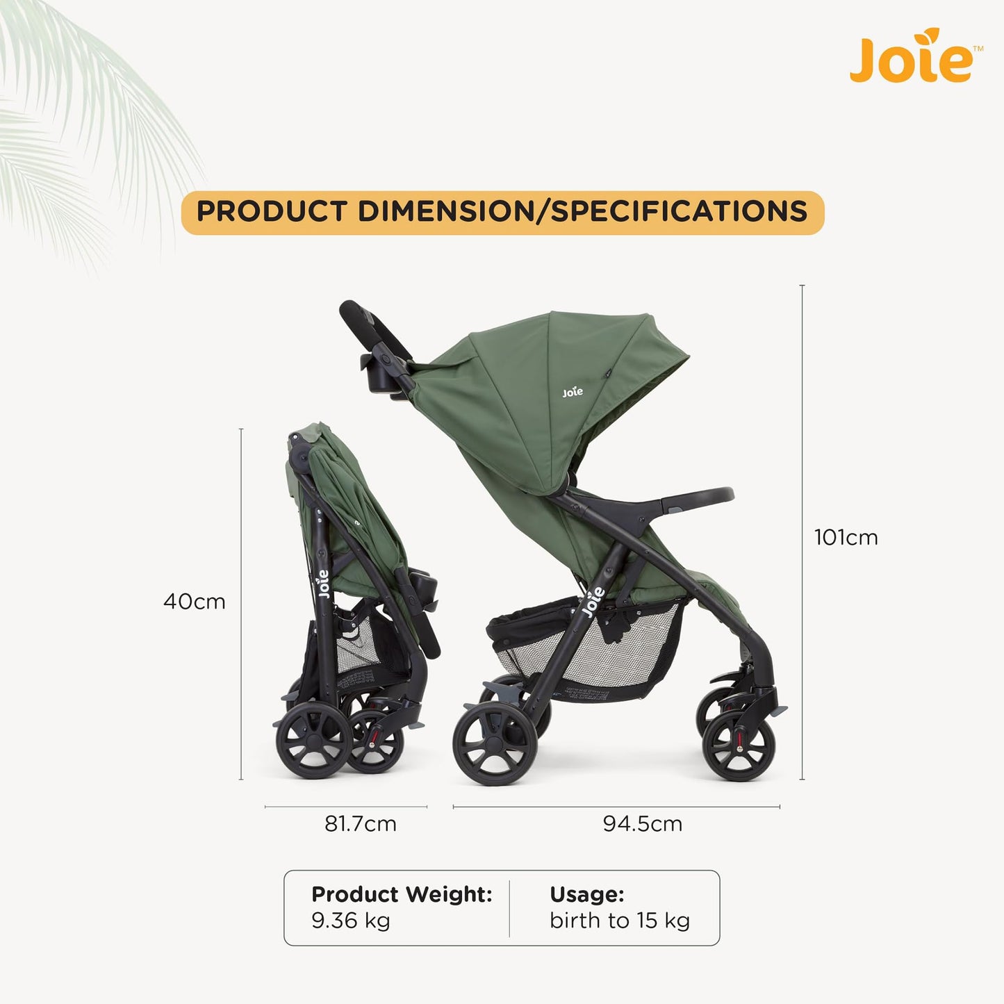 joie Muze Kinderwagen Laurel