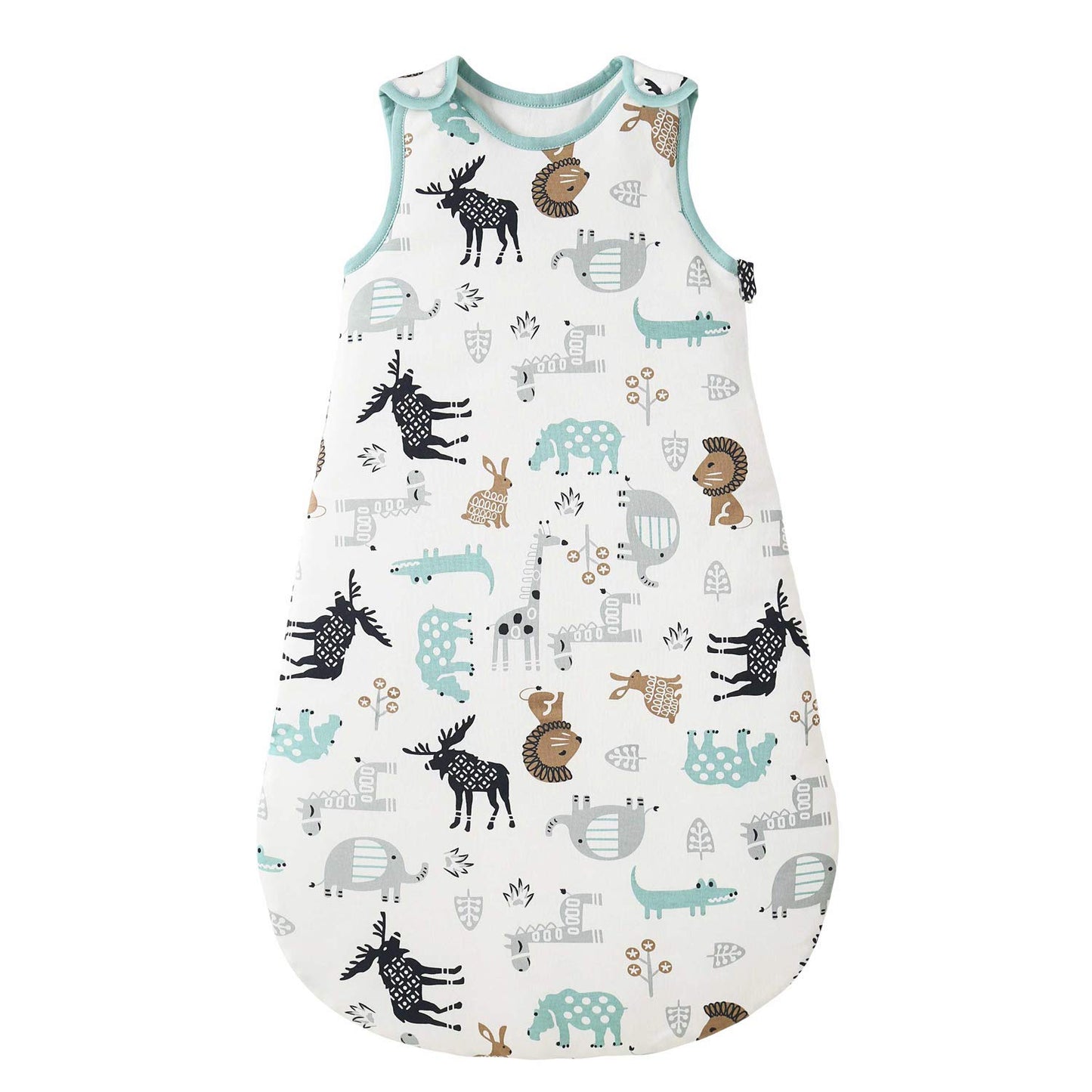 Baby Winter Sleeping Bag, Toddler Sleeping Bag, 2.5 Tog Sleeping Bag, 100% Cotton, Various Sizes from Newborn to 18 Months, All-Year-Round Sleeping Bag