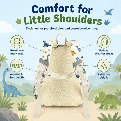 Kinderrucksack Jungen Kinder Rucksack Tagesrucksack Vorschulrucksack Kindergartentasche Schulrucksack für Schule Kita 38cm 3-8Y