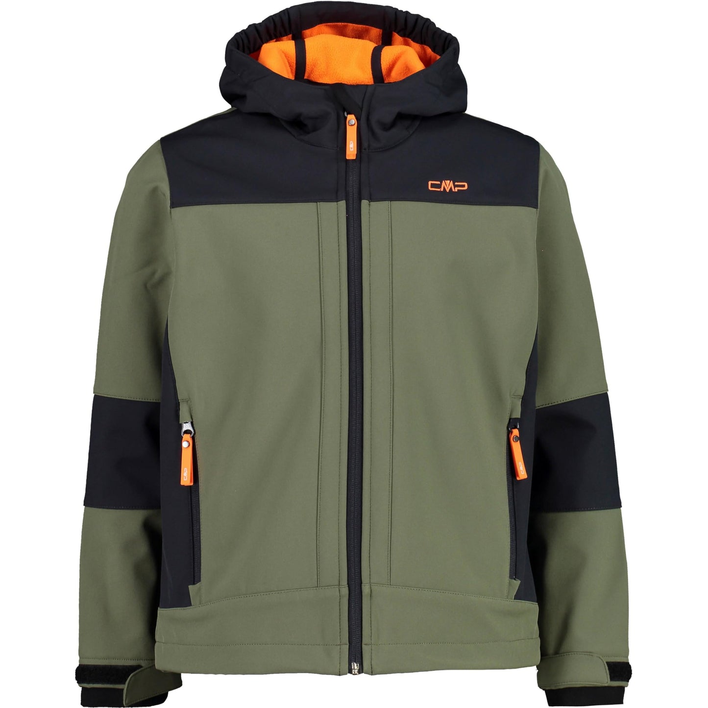CMP Unisex Children's Giacca in Softshell Da Bambini Con Cappuccio Fisso Softshell Jacket for Children with Fixed Hood
