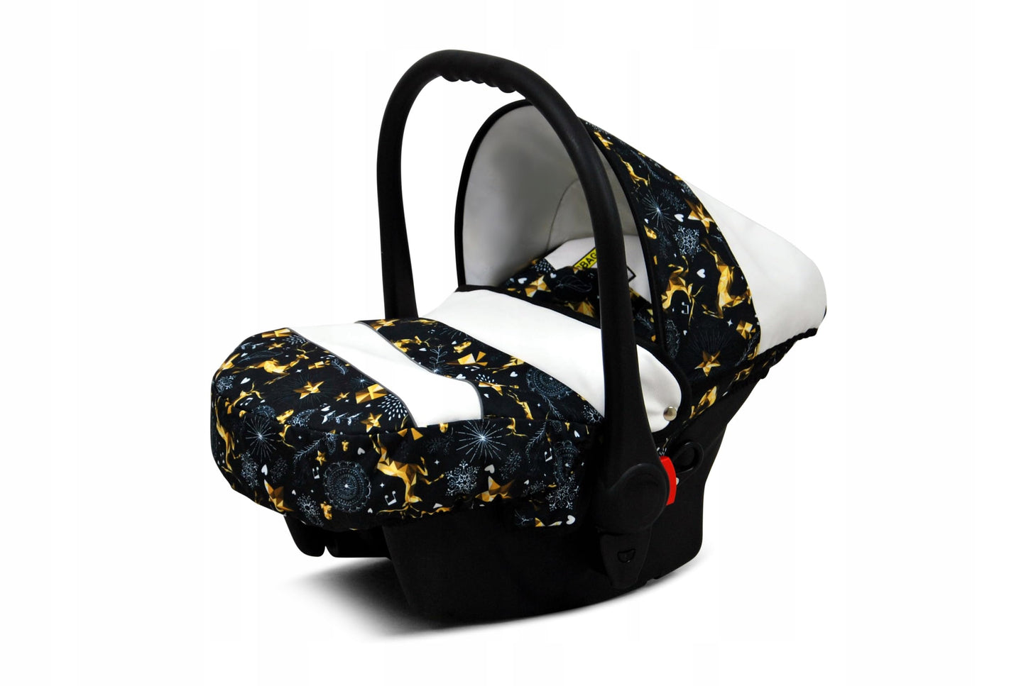 BabyLux® Bambimo Pushchair Set 3 in 1 - Tropical - incl. Baby Carrycot, Buggy Sports Seat, Car Seat - Pram Set - Combination Pram with Changing Bag, Rain Cover etc.