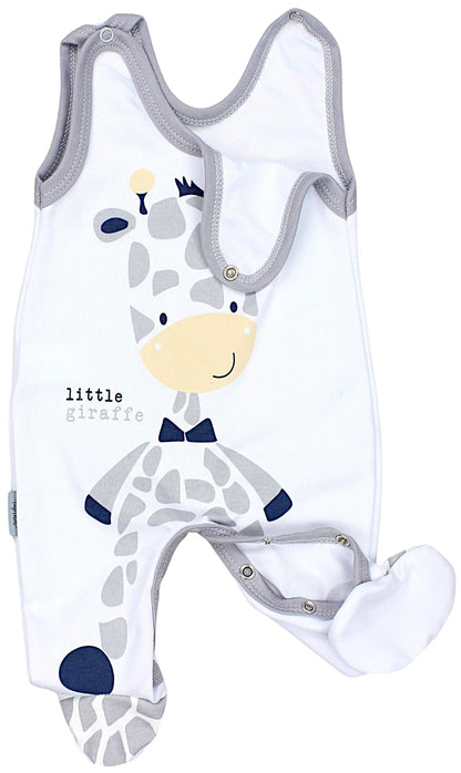 TupTam Baby Unisex Strampler Set mit bedrucktem Spruch, 2er-Pack