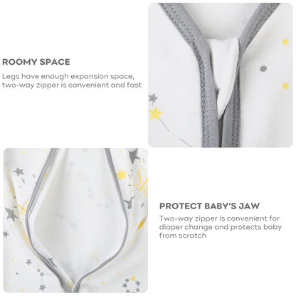 Looxii Baby Sleeping Bag Winter Cotton Winter Sleeping Bag 2.5 TOG Sleeping Bags Warm Baby Sleeping Bag Newborn for Autumn Winter Pink Rabbit 12-18 Months