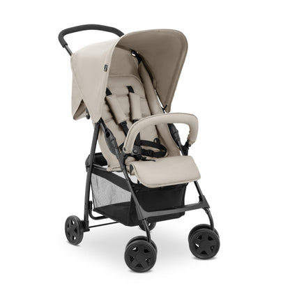 Hauck Lightweight Stroller up to 18 kg with reclining function from birth, small foldaway, sun canopy, large basket - Meloni2