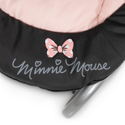 hauck Babywippe Rocky für Babys ab Geburt bis 9 kg, Einhändig Verstellbare Rückenlehne, Schaukelfunktion und Wippfunktion, Leicht Tragbar mit Tragegriff, 3-Punkt-Gurt (Disney Mickey Stars)