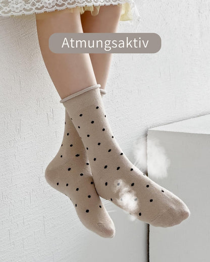 Kyopp 10 Paar Socken Kinder Mädchen und Jungen Funny Socken Lustig Animals Cotton Socken Crew Socks Winter/Sommer