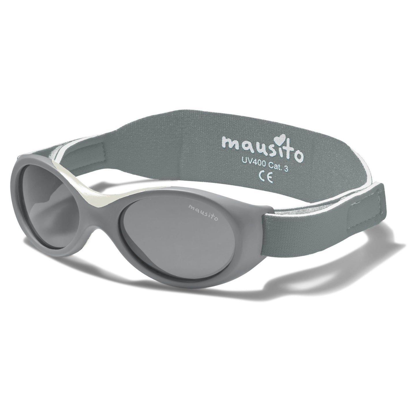 Mausito BABY Sonnenbrille 0-18 Monate Mädchen I VERGLEICHSSIEGER Sonnenbrille Baby 100% UV-Schutz I BIEGSAM & verstellbares Band I Schadstofffrei I Europäisches Design für Kinder gemacht