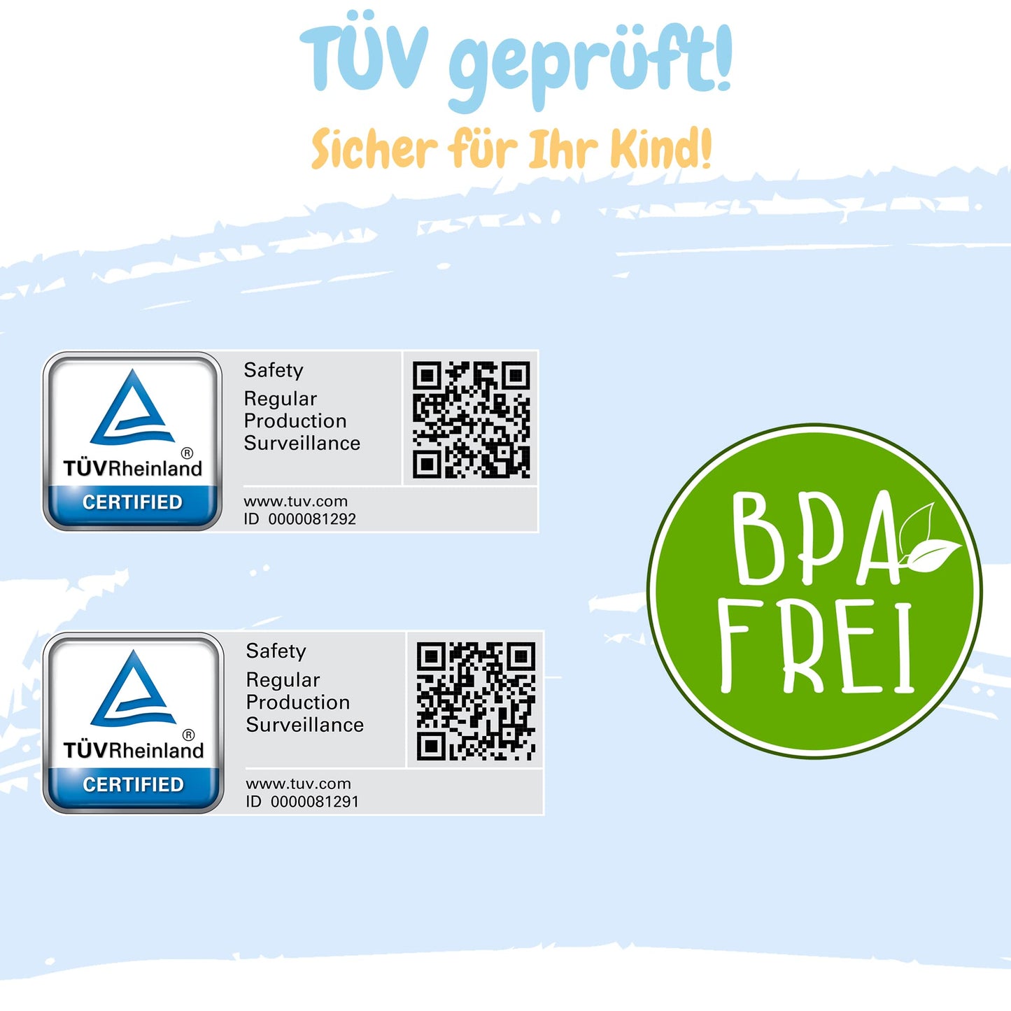 Baby Badewanne mit Gestell 4 Set TÜV Rheinland zertifiziert! Babybadewannen + Baby Badewannensitz +Abfluss + Gestell - Babywanne mit Ständer! Baby Pflegeset für Neugeborene.