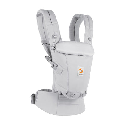 Ergobaby Adapt Babytrage für Neugeborene ab Geburt, 3-Positionen SoftFlex Mesh Ergonomische Babybauchtrage Rückentrage Baby-Tragetasche, Natural Beige, 1 Einheit