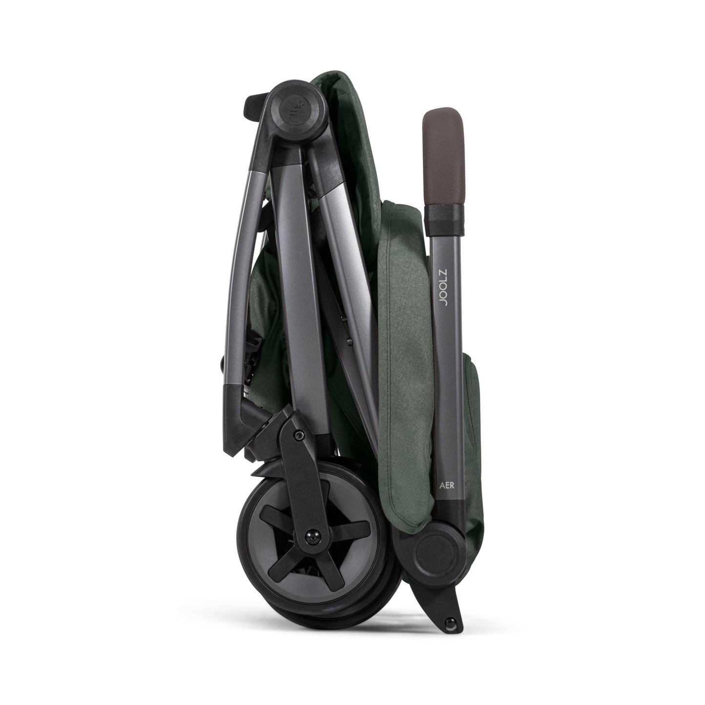Joolz Aer2 Reise-Kinderwagen – Kompakter Reisebuggy für Babys und Kleinkinder, Einhand-Faltung, Liegefunktion & UPF 50+ Sonnendach, Flugzeug Handgepäck tauglich, ideal für Reisen (Space Black)
