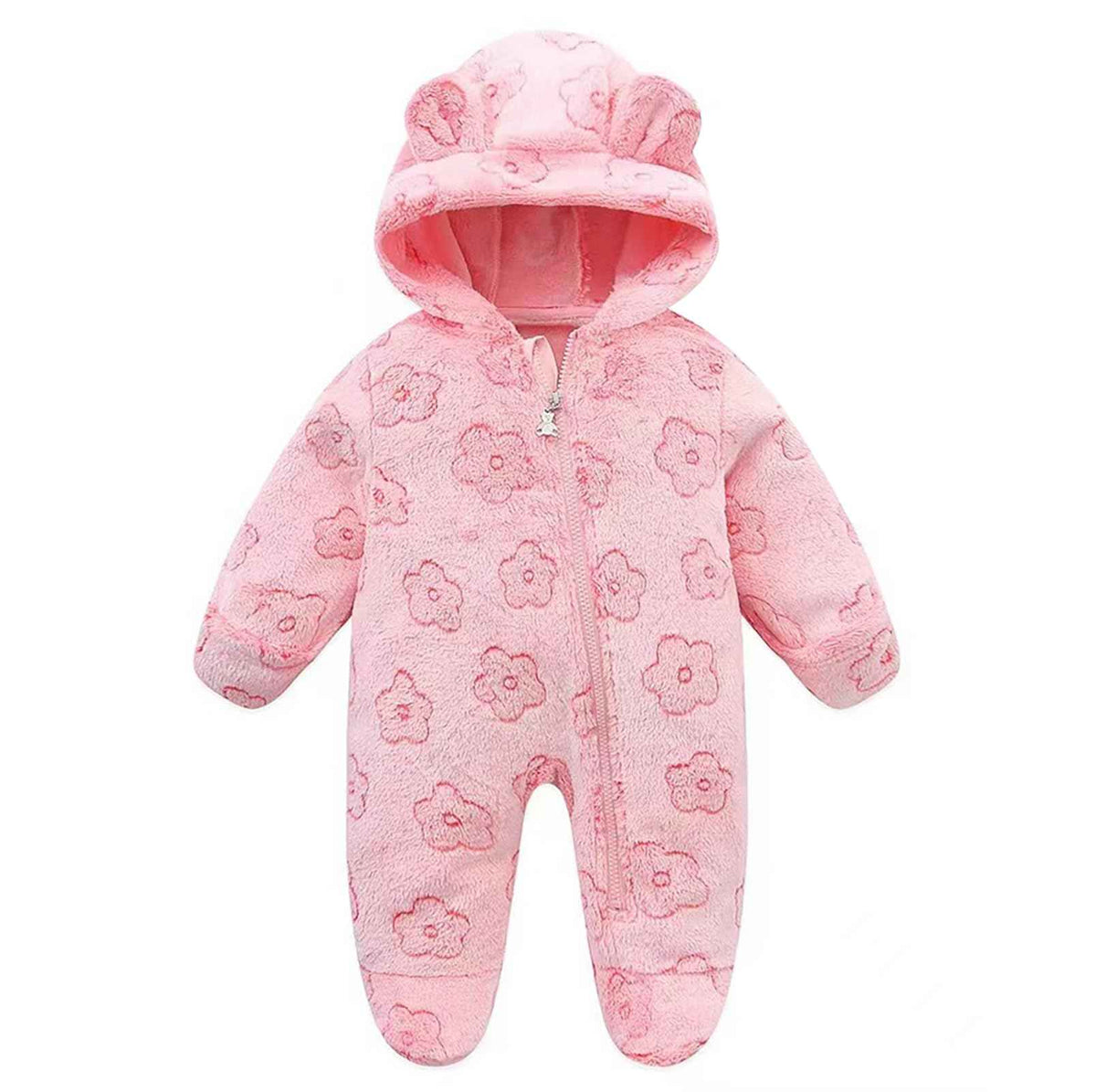 Baby-Overall für Mädchen, Jungen, Winter, Schneeanzug, 1-12 Monate, Fleecemantel, Jumpsuit, Pilot, Baby, Jungen, Mädchen