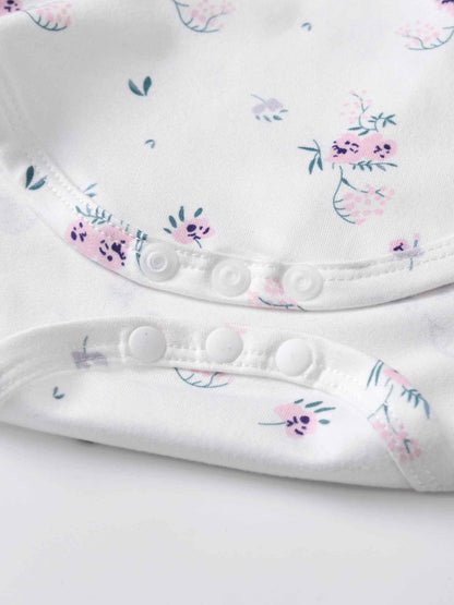 Derouetkia Baby Girl Clothing Long Sleeve Floral Tops + Tights Cute Outfit Set