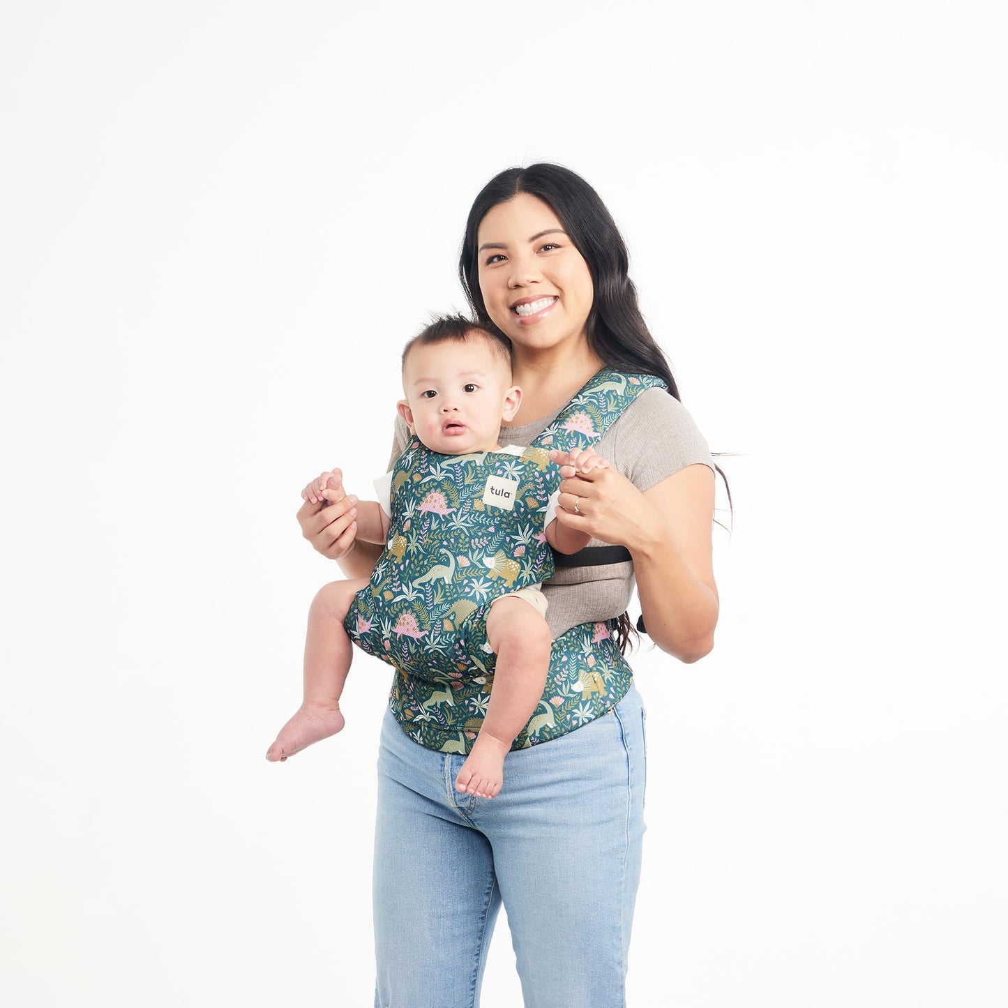 Tula Explore Babytrage für Neugeborene ab Geburt, 3-in-1 Baby-Tragetasche Bauchtrage Rückentrage Ergonomisch (3,2-20,4 kg), Play