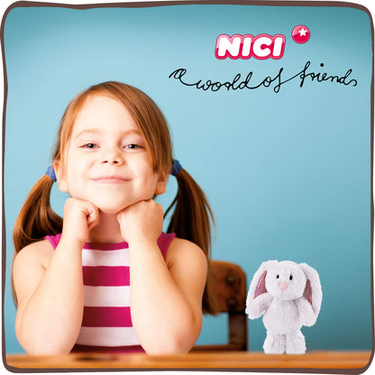 NICI 46333 Kuscheltier Hase Hellbraun 20cm – Plüschtier für Mädchen, Jungen & Babys – Flauschiges Stofftier zum Spielen, Sammeln & Kuscheln – Gemütliches Schmusetier