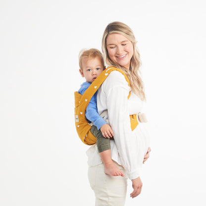 Tula Explore Babytrage für Neugeborene ab Geburt, 3-in-1 Baby-Tragetasche Bauchtrage Rückentrage Ergonomisch (3,2-20,4 kg), Play