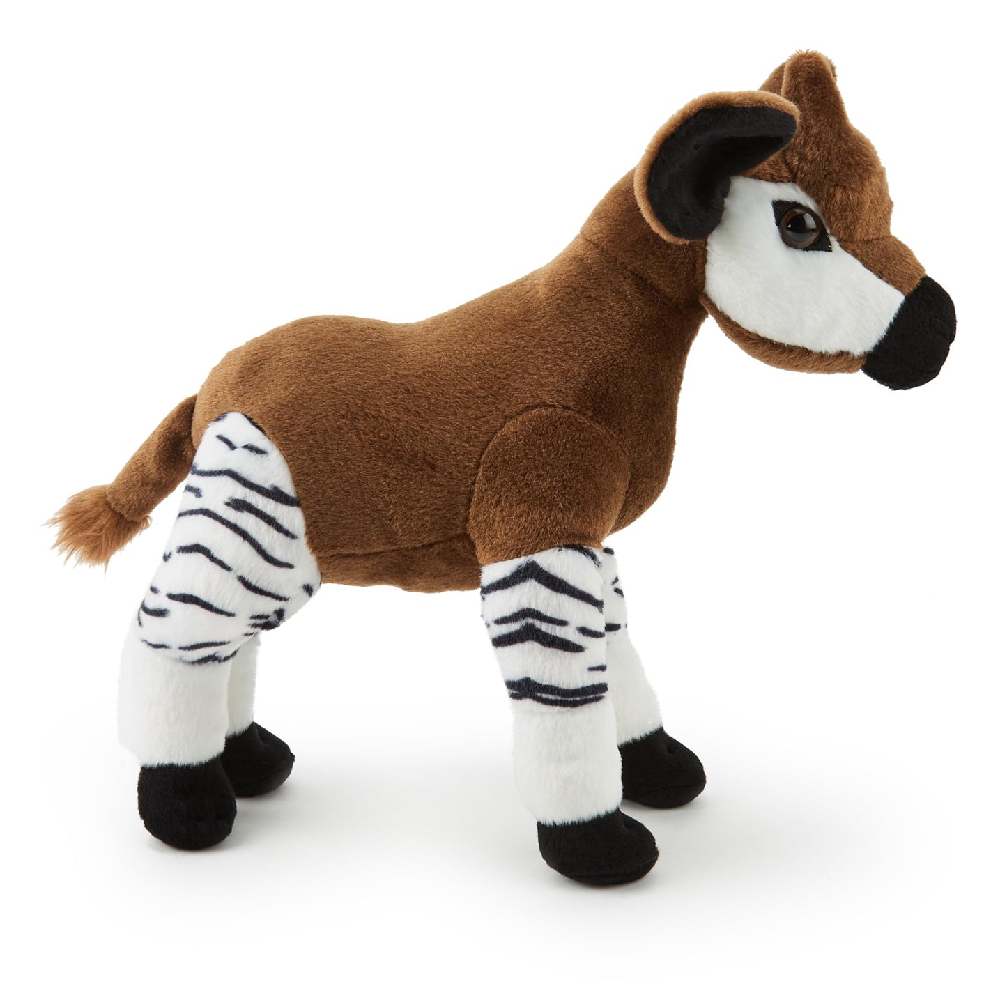 Zappi Co Rhinoceros Rhinoceros Plush Toy (22 cm) Horned Miracle - Soft, Cuddly, 100% Recycled - Mighty African Friend