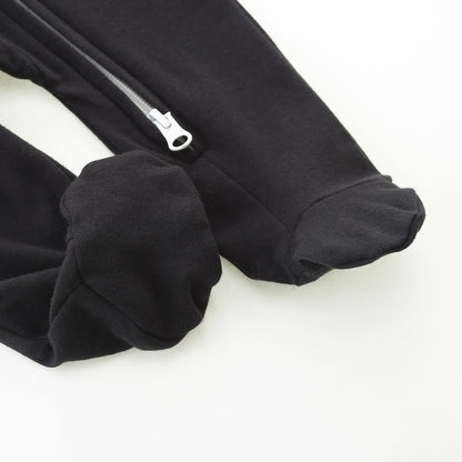 Baby Schlafanzug, Baby Strampler, Neugeborene Strampler Doppelreißverschluss, Baumwolle Langarm Schlafanzug Neugeborene, Schlafstrampler Pyjam Kleidung für Junge Mädchen 0-3 Monate