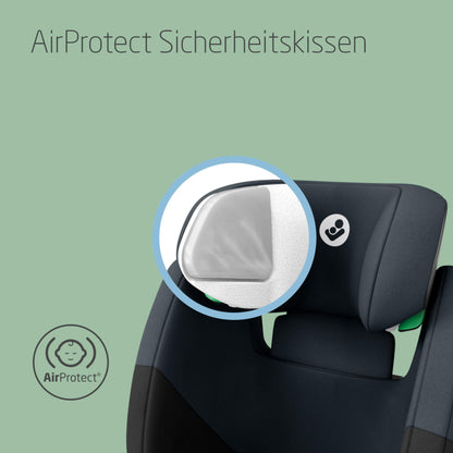 Maxi-Cosi RodiFix S i-Size Kindersitz, 100–150 cm, 3,5–12 Jahre, Autositz Kinder, 3 Liegepositionen, Verstellbare Höhe/Breite, G-CELL Side Impact Protection, AirProtect-Sicherheitskissen, Basic Black - Meloni2