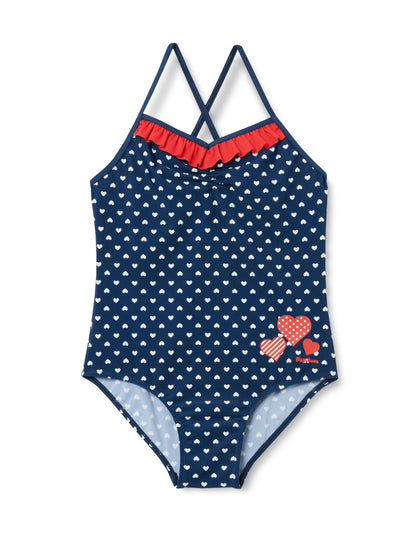 Playshoes Mädchen Uv-Schutz Badeanzug Schwimmanzug Badebekleidung