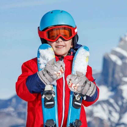 CUINIUNAID Fausthandschuhe Kinder Fäustlinge Kinder Wasserdicht Warm Fleece Weihnachten Kinder Thermohandschuhe für 1-9 Jahre Winterhandschuhe Kinder Schneehandschuhe Kinder Ski Handschuhe