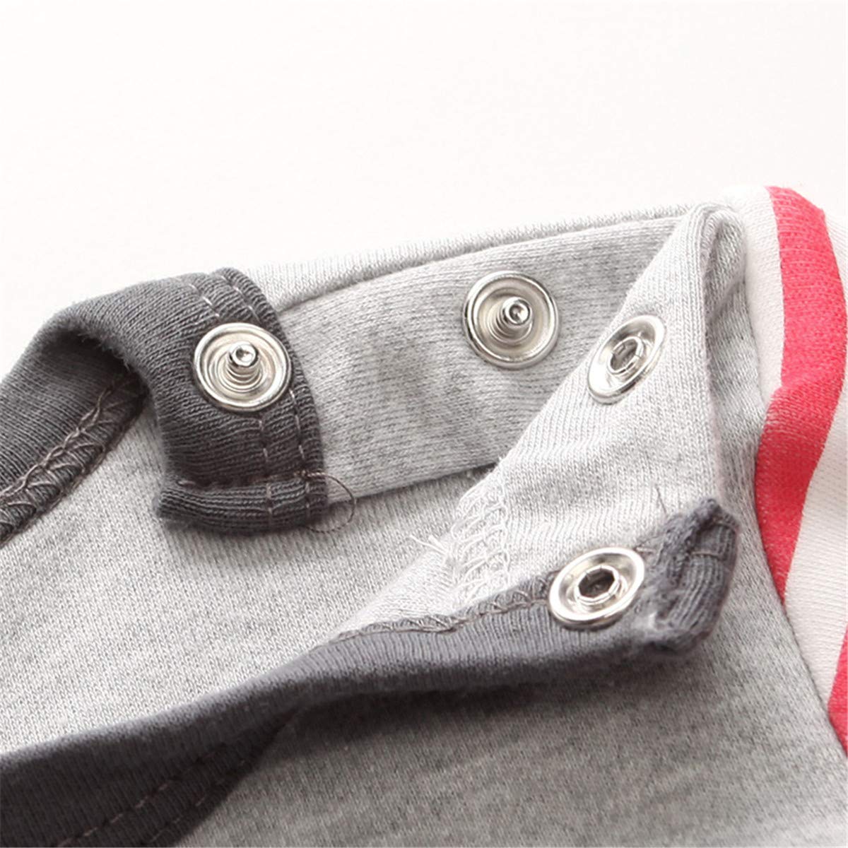 Kiddiezoom Baby-Jungen Mädchen Schlafstrampler, 3er Pack