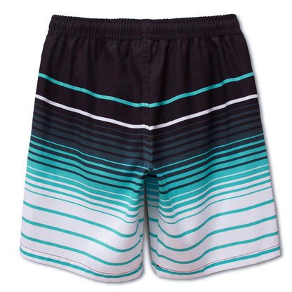 MEILONGER Badehose Jungen Badeshorts Schnelltrocknend Boardshorts mit Netzfutter Taschen und Verstellbarem Tunnelzug