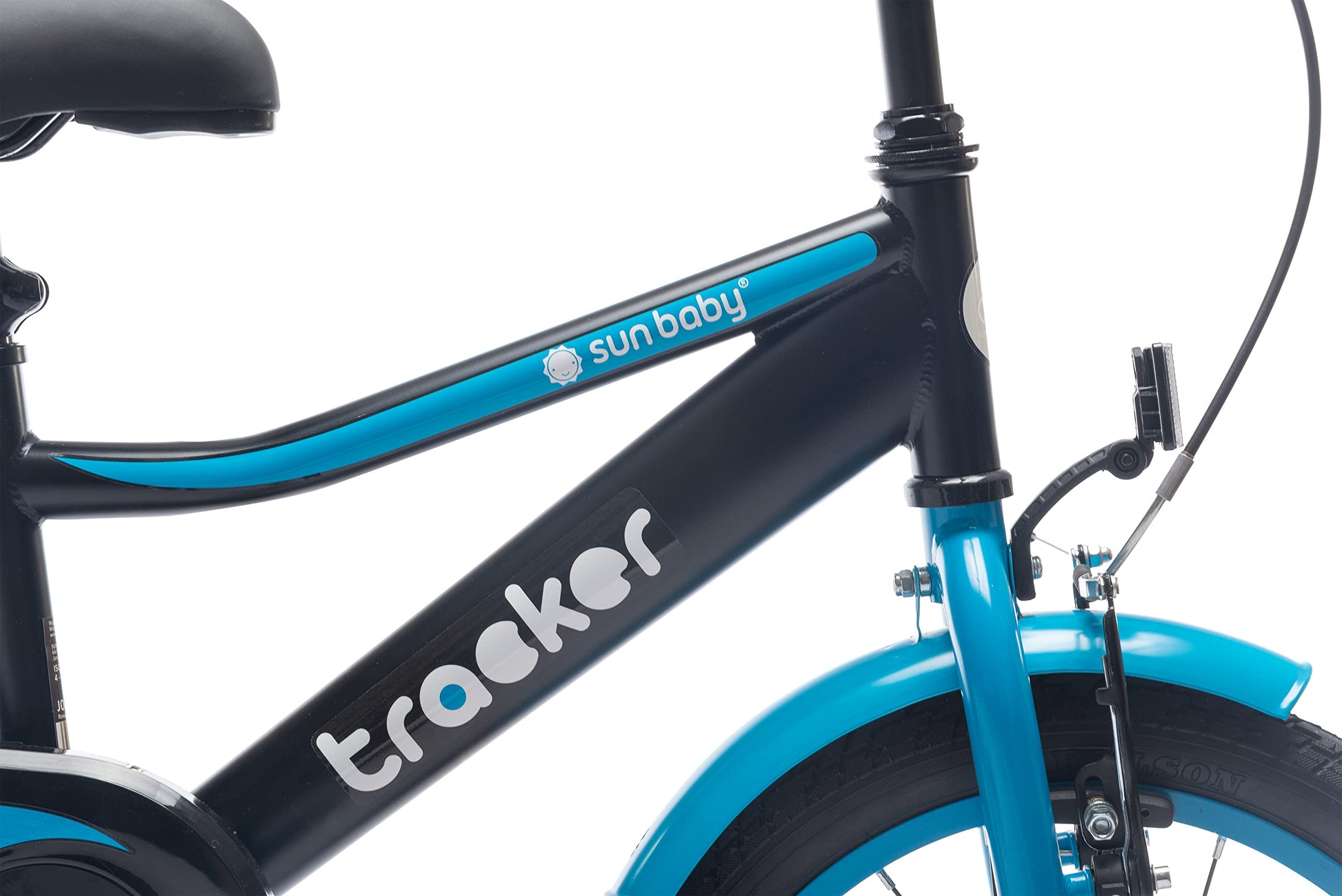 sun baby Jungenfahrrad Kinderfahrrad 14 und 16 Zoll Jungen Tiger Tracker Bike Leicht Stützräder mit Schubstange ab 2-6 Jahre BMX Fahrrad Kinder - Meloni2