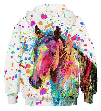 Fanient Children's / Boys' / Girls' Hoodies, 3D Print, Vivid Animal Cartoon Graphic Sweatshirt, Pocket Pullover Hoodie for 6-16 Years 
