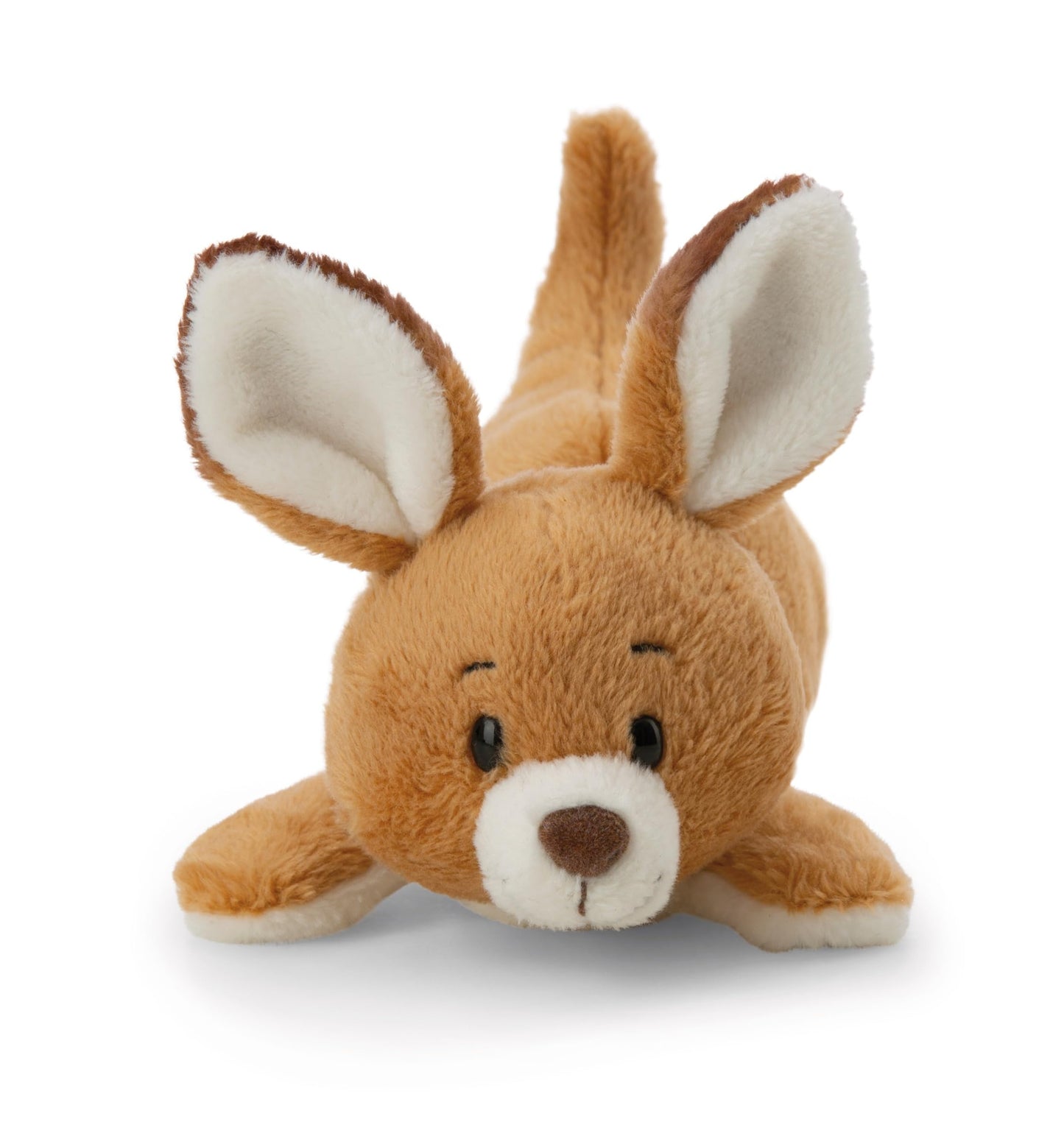 Kuscheltier Känguru Kelly 15cm braun - Stofftier aus weichem Plüsch, niedliches Plüschtier zum Kuscheln und Spielen, für Kinder & Erwachsene, tolle Geschenkidee