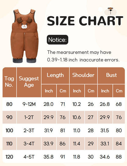 FEOYA Baby snowsuit winter stitch girls winter jacket fleece cute. Children's clothing sleeveless fashion boys romper lined round neck collar warm with zip black 9 months - 4 years