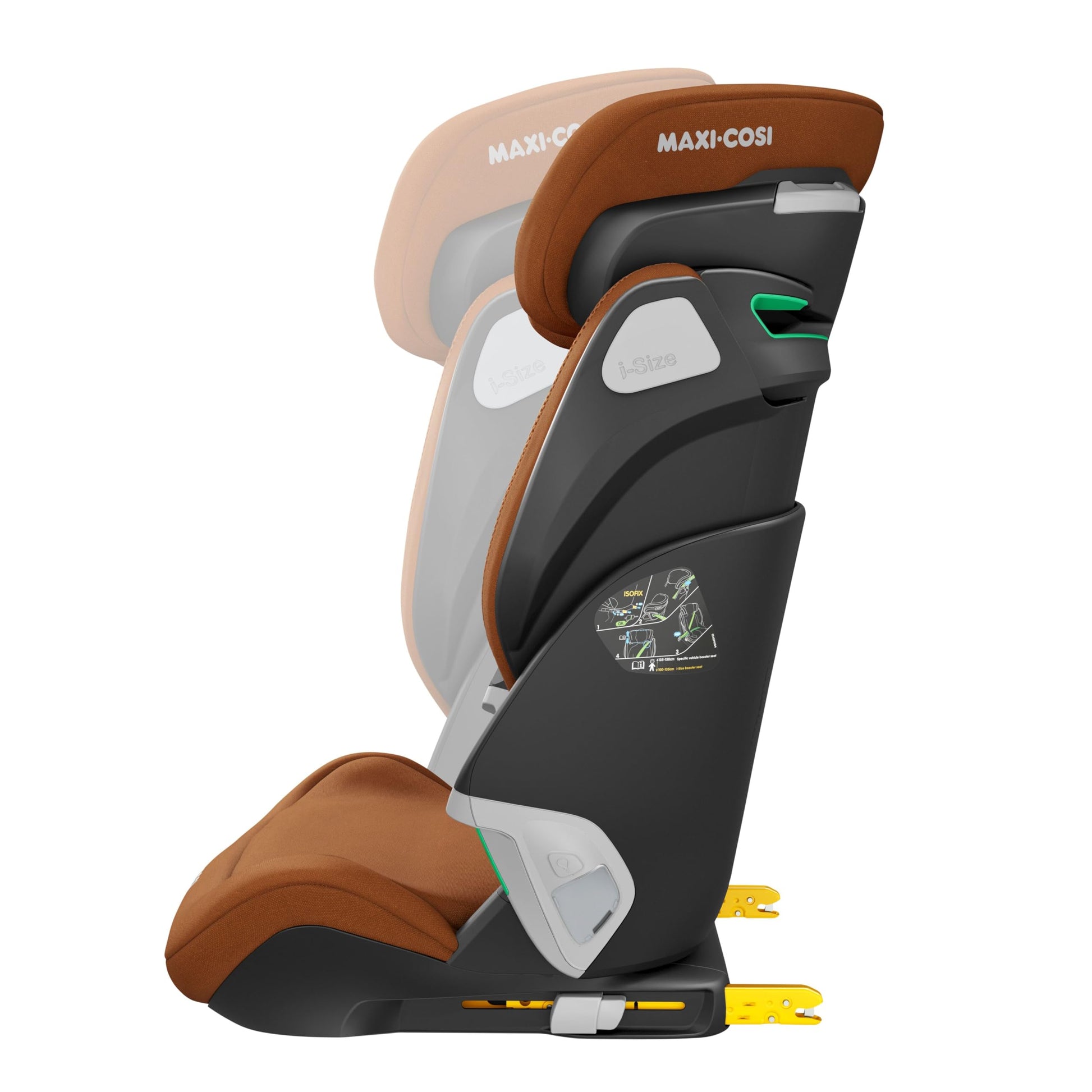 Maxi-Cosi Kore Pro i-Size Kindersitz, 3.5–12 Jahre, 100–150 cm, ClickAssist Licht, Verstellbare Höhe/Breite, Side Protection System+, Authentic Black - Meloni2