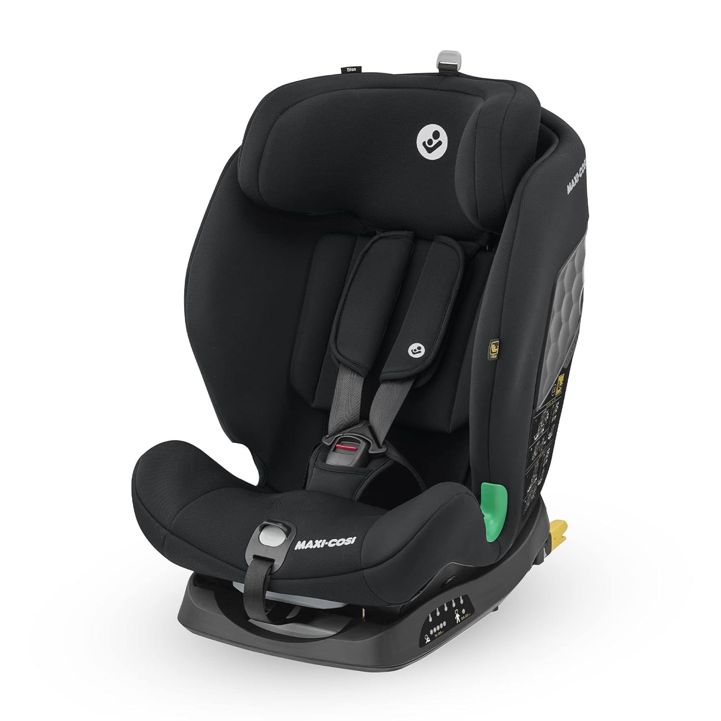 Maxi-Cosi Titan S i-Size, Child Car Seat, 15 months-12 years (76-150cm), ISOFIX Car Seat, 5 Recline Positions, 13 Headrest Positions, G-CELL Protection, 5-Point Safety Harness, Tonal Graphite - Meloni2