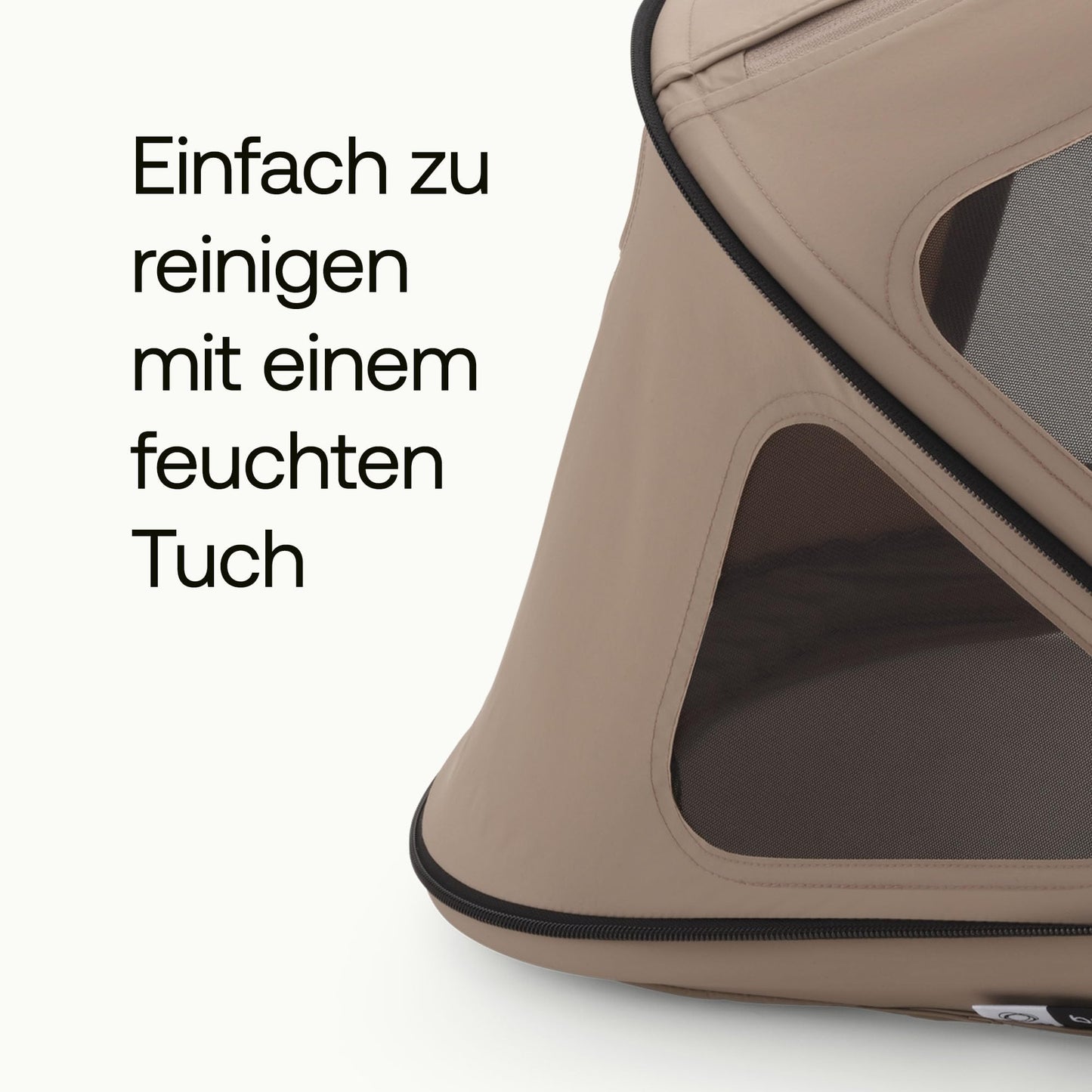 Bugaboo Dragonfly Sonnendach mit Lüftungsfenstern, ausziehbar für zusätzlichen und optimalen Sonnenschutz, wasserabweisend, Deep Indigo
