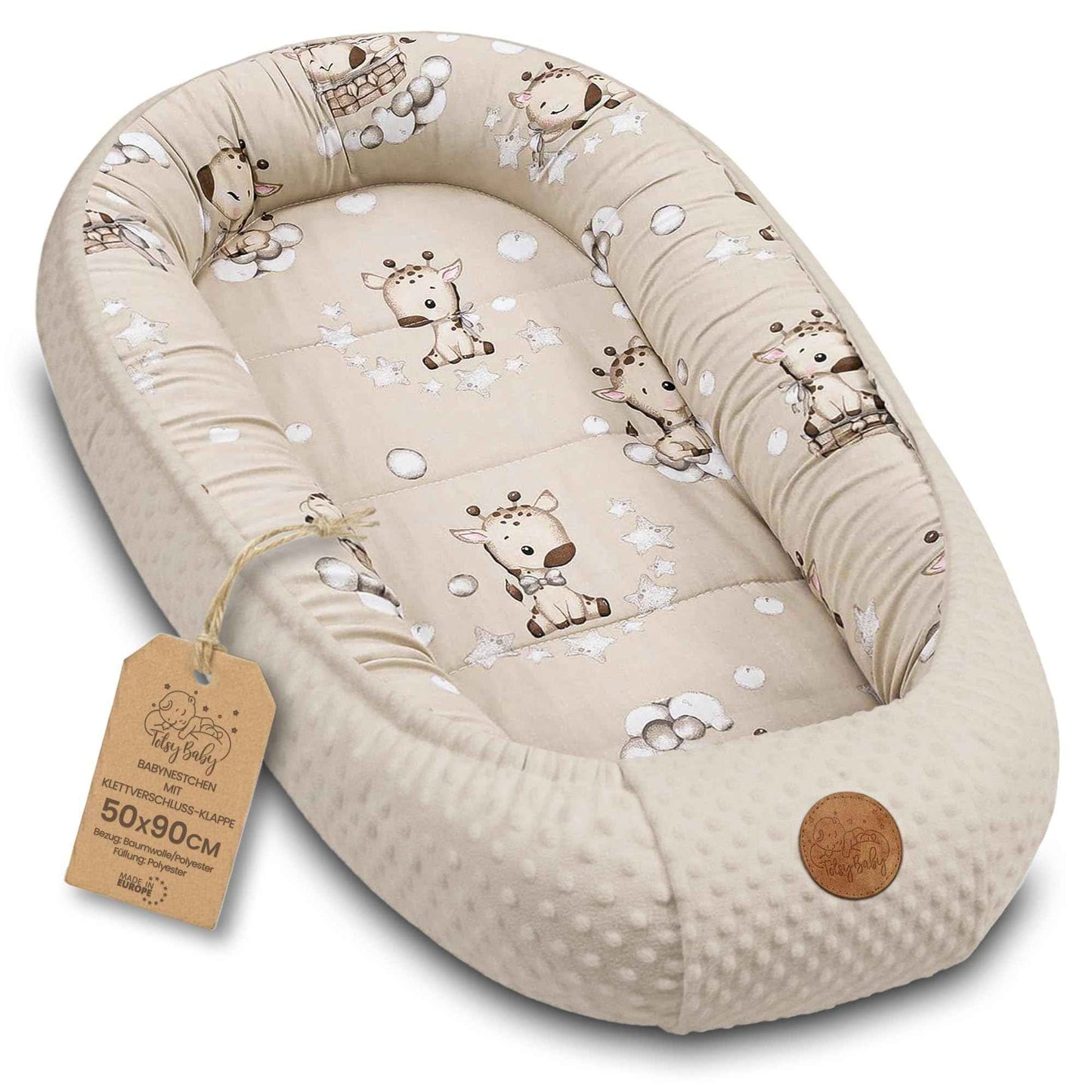 Nestchen Baby - Babynestchen Neugeborene Minky Babynest für Kinderbett Vielseitiges tragbar Nest kuschelnest zubehör für babybett warm Winter coccon Teddybären
