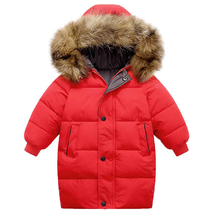Children's Girls' Jacket with Hood Winter Jacket Winter Coat Children's Jacket for 2-10 Years