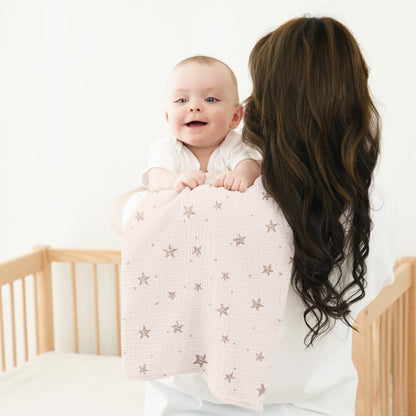 Bearmoss Moltontücher Baby 100% Baumwolle Weiche Spucktücher Baby,Atmungsaktiv und Extrem Saugfähig Musselin Tuch für Saugstark Mulltücher 6er 60x60 cm (Dinosaurier)