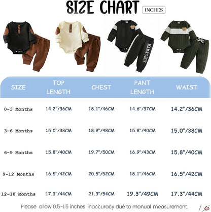 Herbst Outfit Für Baby Jungen Mit Bären Oberteil Und Hose