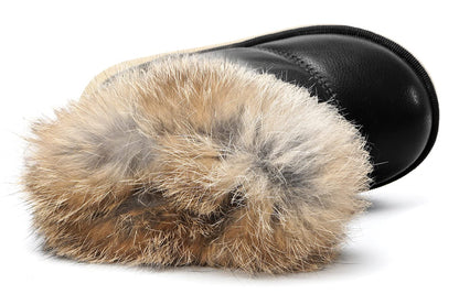KVbabby Winter Shoes, Girls’ Warm Lined Winter Boots, Children's Ankle Boots, Waterproof Snow Boots, Soft Soles, Slip-On Boots