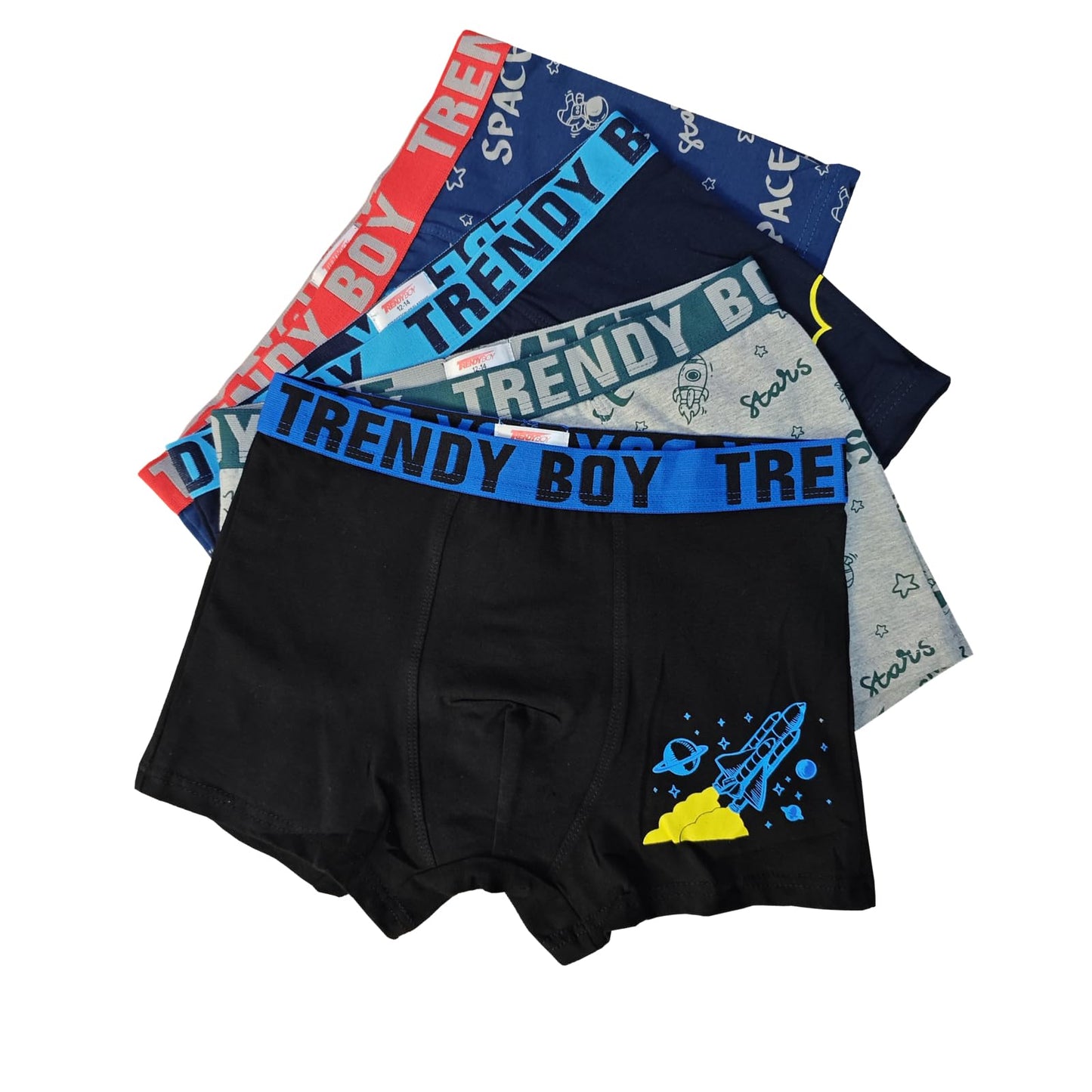 10er-Pack Jungen Boxershorts aus Baumwolle Gr.110-116,122-128,134-140