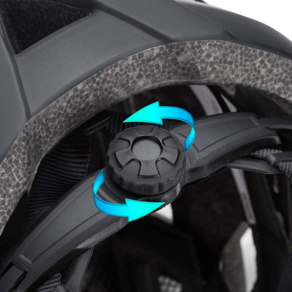 Spielwerk® Fahrradhelm Kinder LED Verstellbar S-M 50-57cm Kinngurt Helm ab 2 Jahren Jungen & Mädchen BMX Mountainbike Skateboard Schutzhelm