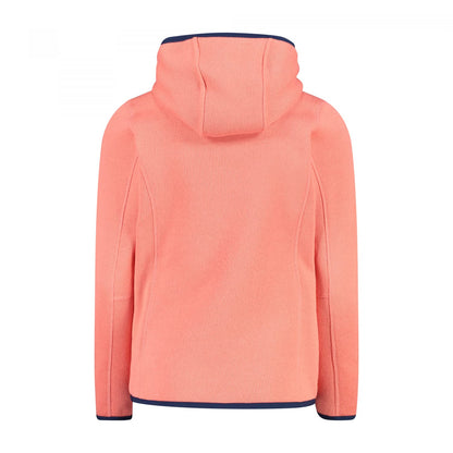 CMP Kids' Knit Tech Jacket with Fixed Hood Kid G Jacket Fix Hood 