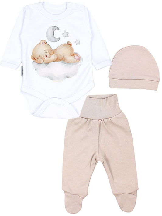 TupTam 3-Piece Unisex Baby Clothing Set with Print