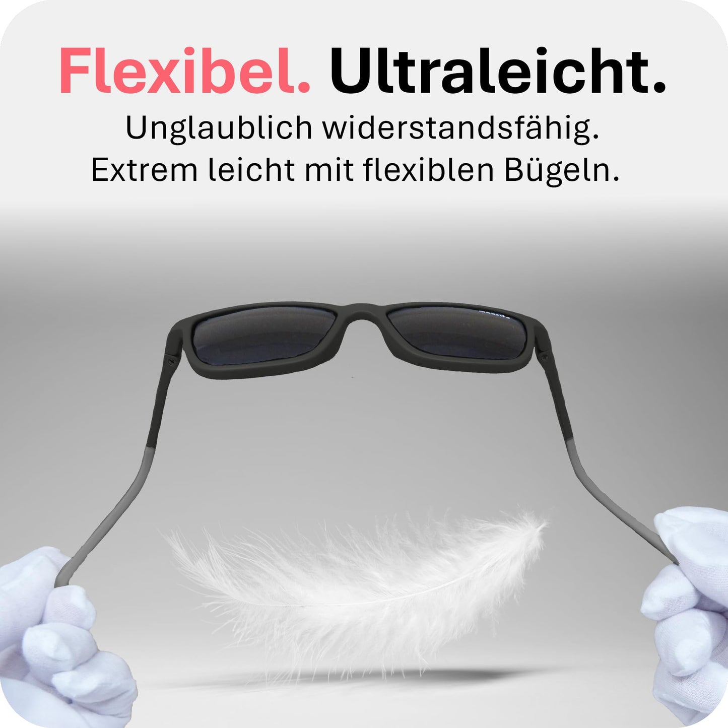 Mausito Sonnenbrille Kinder 3-6 Jahre & 6-10 Jahre | VERGLEICHSSIEGER Kindersonnenbrille 100% UV-Schutz | FLEXIBLE Bügel | Schadstofffreie Kindersonnenbrillen