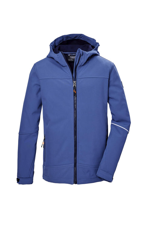Killtec Boys Kos 143 Bys Sftshll Jckt Softshell Jacket / Outdoor Jacket with Hood 