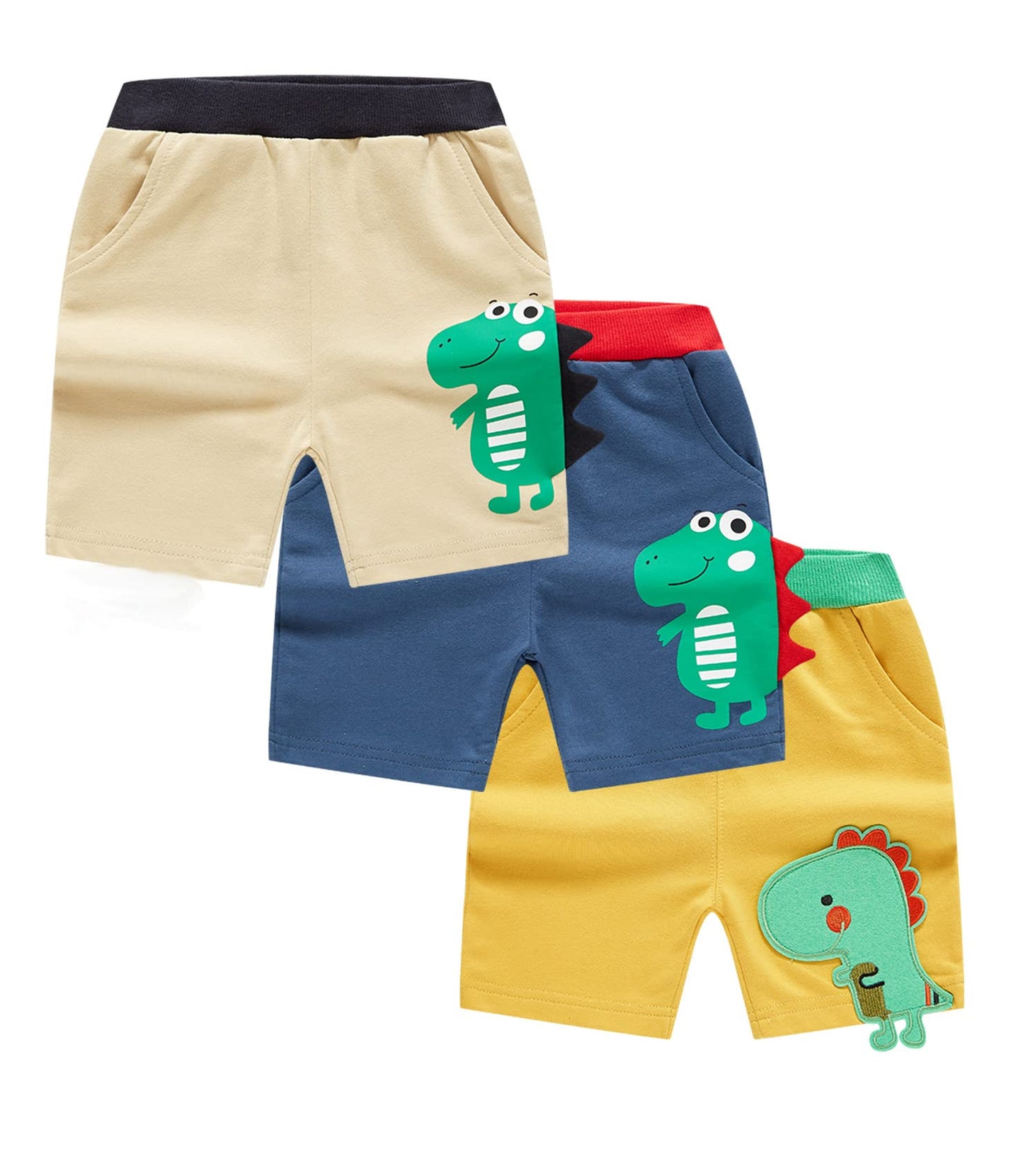 Kinder Kurze Hosen Jungen Shorts Jungs Freizeit Sommer Hosen Multipack