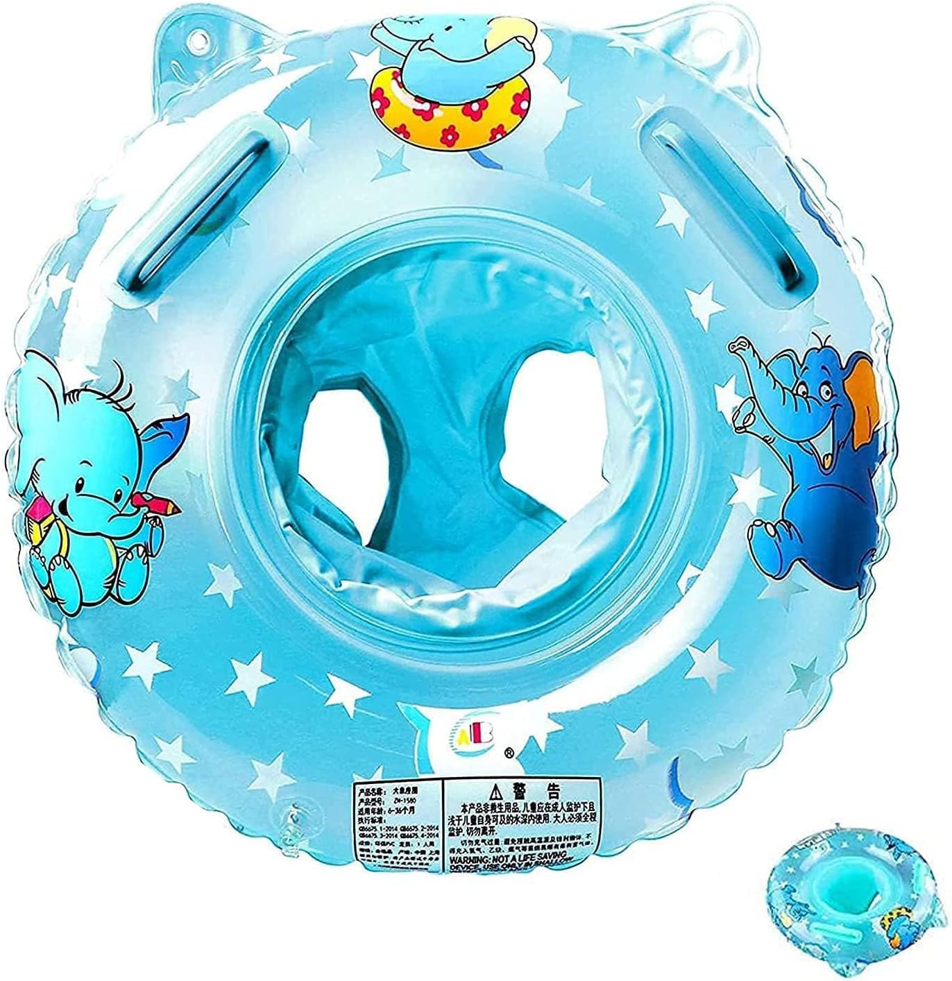 Baby Schwimmring, Baby Schwimmen Ring, Schwimmhilfe mit Schwimmsitz, Schwimmreifen für Kleinkind von 6 Monate bis 48 Monate, Schwimmlernhilfe für Mädchen und Jungs