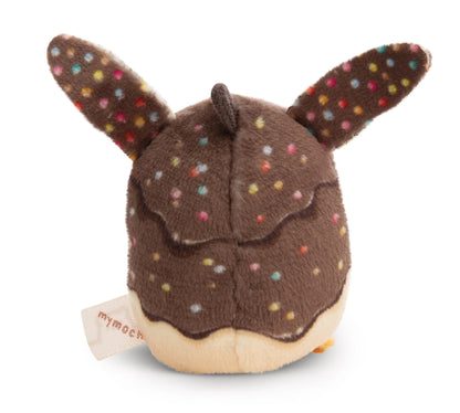 NICI My Mochi Cuddly Toy Ladybird Dozz Hamburger 5 cm Beige - Soft Plush Toy - Cute Plush Toy for Cuddling and Playing, for Children and Adults, Great Gift Idea