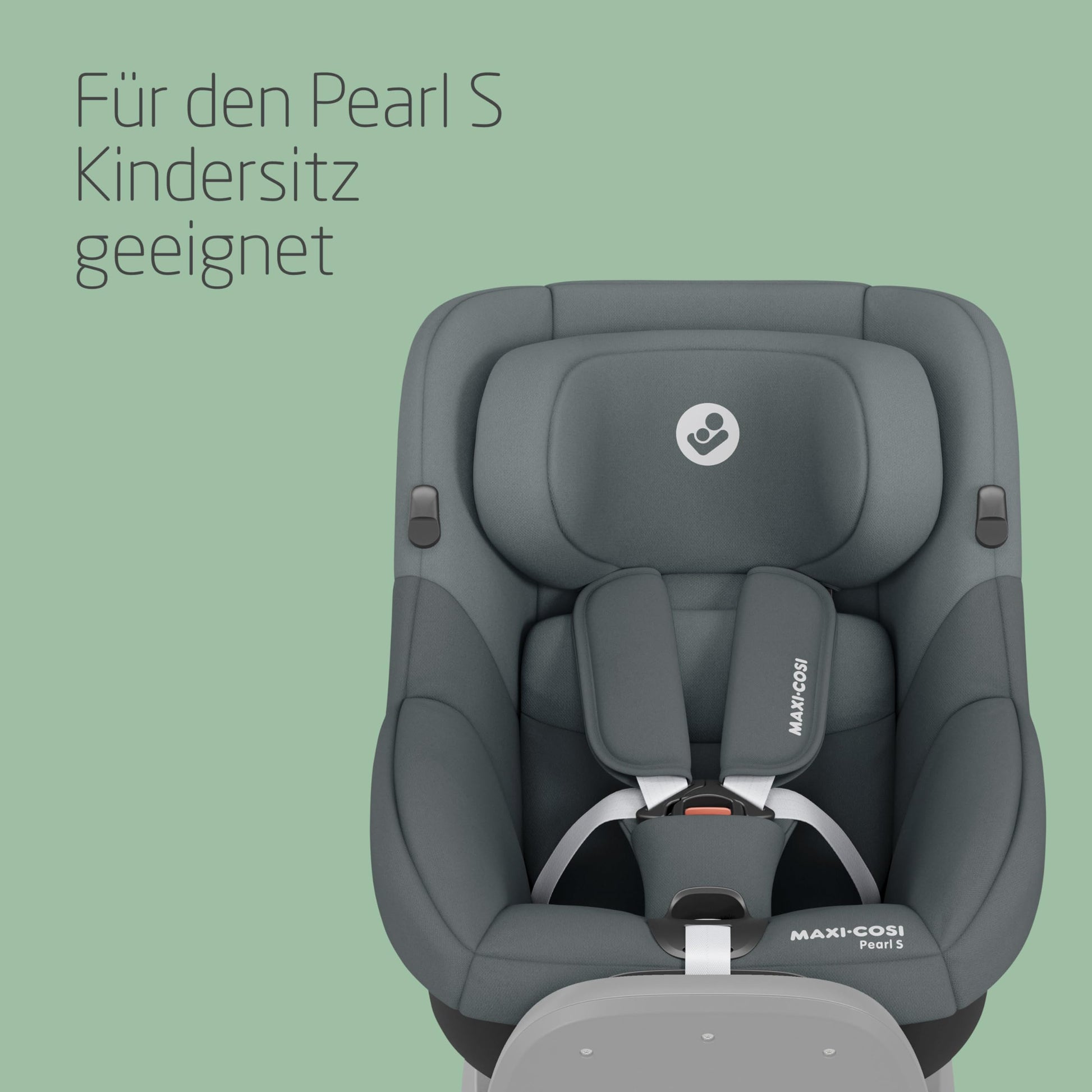 Maxi-Cosi Pebble i-Size, Babyschale, 0–15 Monate, 0–13 kg, 40–83 cm, leichter i-Size Kindersitz, Click&Go-Installation, G-CELL Seitenaufprallschutz, Sitzverkleinerer, Tonal Black - Meloni2