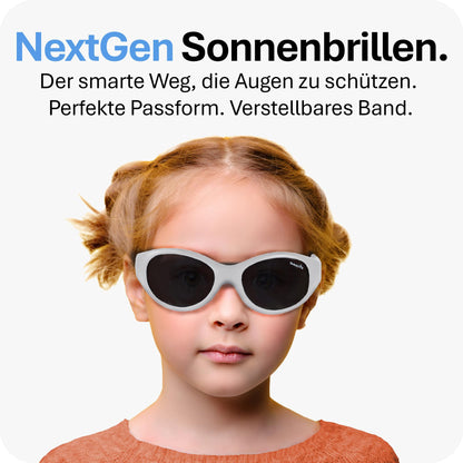 Mausito Children's Sunglasses 2-4 Years & 5-8 Years Comparison Winner Children's Sunglasses 100% UV Protection Flexible Non-Toxic Children's Sunglasses with Strap European Design Made for Children