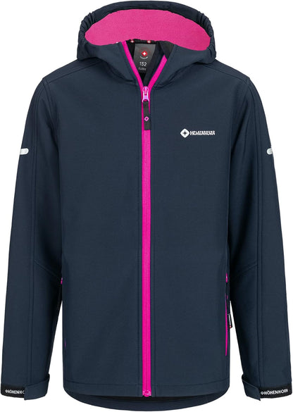 Höhenhorn Cledo Kinder Softshelljacke Kids Jacke Übergangsjacke Outdoor Winddicht Wasserdicht Atmungsaktiv